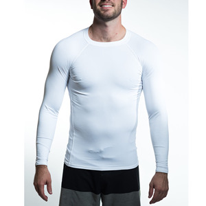 Camiseta de Compresión Ligera de Spandex/Poliéster para Artes Marciales Mixtas, Transpirable, de Secado Rápido, Duradera, Ajustada, Unisex - Product Image 4