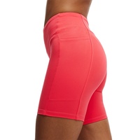 Shorts Deportivos de Cintura Alta para Mujer, Personalizados, de Venta Caliente, Elásticos, 100% Algodón, Transpirables, de Secado Rápido y Ecológicos