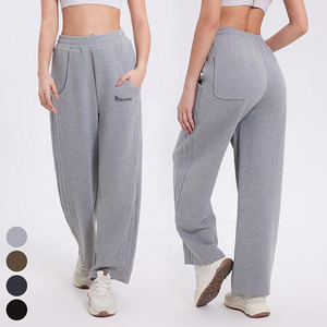 2026 Hot Sale Custom Unisex <b>Skinny</b> Elastic Waist Winter Sweatpants Printed Blank Fleece <b>Joggers</b> <b>Black</b> Wholesale - Product Image 4