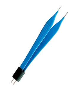 Pinces bipolaires à baïonnette, instrument chirurgical de précision, pinces à baïonnette isolées pour la coagulation bipolaire contrôlée - Product Image 2