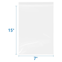 Nouveaux sacs d'emballage en plastique transparent imperméables à fond plat pour aliments et noix avec fermeture éclair