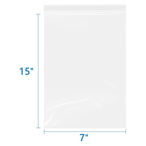 Nouveaux sacs d'emballage en plastique transparent imperméables à fond plat pour aliments et noix avec fermeture éclair - Product Image 4