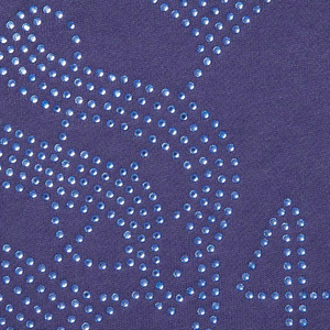 Sudadera con Capucha y Cierre para Hombre, Color Morado, con Estampado de Letras con Pedrería, Corte Regular, Estilo Casual, para Otoño - Product Image 6
