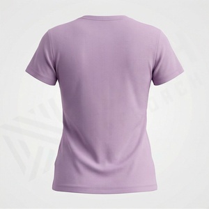 T-shirt de sport à séchage rapide pour hommes et femmes, motif uni, pour pickleball, tennis, course à pied, en tissu tricoté, tenue d'équipe, couleur et style personnalisables - Product Image 2