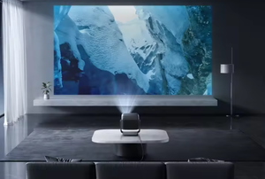 Ultimate Triple Laser 4K Projector, 3300 ISO Lumens Projector, Google TV Netflix, Real-Time Auto Screen Fit - Product Image 2