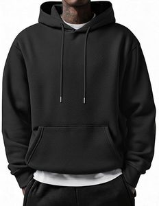 Sudadera con Capucha Extra Grande Unisex, Sudadera de Felpa de Algodón Premium, Diseño Personalizado, Fabricación OEM ODM - Product Image 2