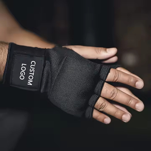Vendas de Boxeo Rápidas Fastwraps Negras con Material de PU y Algodón, Protección Suave y Duradera - Product Image 4
