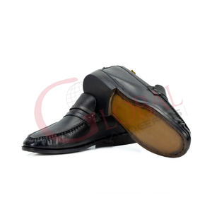 Mocassins classiques imprimés faits à la main pour hommes – Chaussures décontractées tendance pour le printemps et l'automne – Vente en gros de mocassins en cuir pour l'hiver - Product Image 3