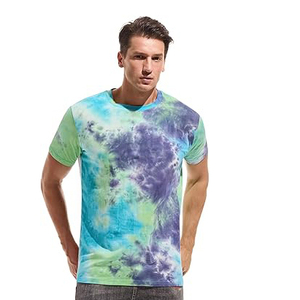 Casual Loose Fit 100% Cotton Men's Crew Neck Plain T <b>Shirt</b> Short Sleeve Wholesale Factory Direct Europe Markets - Product Image 3