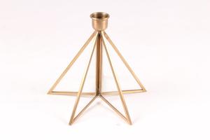 ARTISAN DESIGN Brass Glass Geometric <b>Tea</b> <b>Light</b> <b>Holder</b> for Home Decoration Christmas Table Centerpiece Handmade Durable CH1072 - Product Image 4