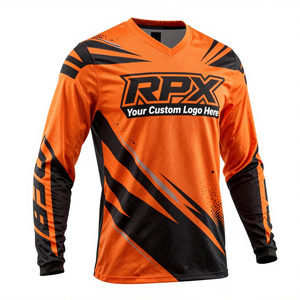 Camisetas de Motocross Personalizadas de Talla Grande, Transpirables, Resistentes al Viento, Ignífugas e Impermeables, Ropa Deportiva - Product Image 3