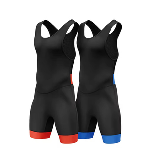 Ropa Deportiva, Singlets de Lucha Sublimados Económicos para Hombre, Singlets de Lucha de Poliéster para Atletas de Peso Pesado - Product Image 1