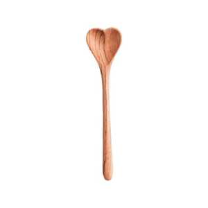 Juego de Cucharas de Madera Hechas a Mano, Forma Ovalada, Pulimentadas, Rústicas, Naturales, Ecológicas, Utensilios de Cocina para Uso Doméstico - Product Image 4