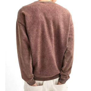 Sudaderas de corte regular para gimnasio y fitness para mujer, ropa OEM hecha a medida, sudadera casual de algodón de alta calidad con cuello redondo para mujer, nueva. - Product Image 4