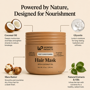Mascarilla Capilar Reparadora e Hidratante con Aceite de Coco de Marca Privada OEM/ODM para Cabello Dañado/Seco/Encrespado - Tratamiento Sin Enjuague Anti-Rotura - Product Image 3
