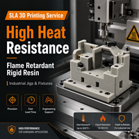 Résine rigide ignifuge pour impression 3D SLA à haute résistance thermique pour gabarits et fixations industriels