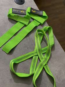 Ensemble Combo de Bandes de Poignet en Néoprène et Élastiques en Forme de 8 et Sangles de Musculation à Haute Extensibilité pour l'Entraînement - Product Image 2