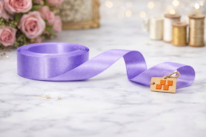 Cinta de Raso de Poliéster 100% Tejida de Doble Cara Roja de 12 mm, Resistente a la Contracción, de Primera Calidad, para Manualidades y Regalos - Product Image 2