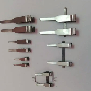 Pinces microvasculaires manuelles en acier pour chirurgie cardiovasculaire, simples ou doubles, à motif A ou V, prix abordable - Product Image 6