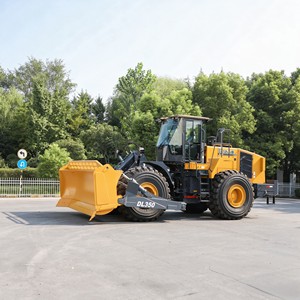 Nouveau bulldozer sur roues DL350 à couple élevé, alimenté au diesel, avec pompe et moteur pour les chantiers miniers et la construction routière - Product Image 6