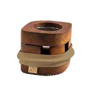 Luxurious Mini Resin Leather Bakhoor burner High Quality Arabic Modern For Ramadan Eid Festive Gifting Trendy <b>Incense</b> <b>Holder</b> - Product Image 5