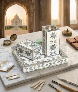 Moderno Quemador de Incienso Artístico Árabe Hecho a Mano, Juego de Resina Bakhoor para Ramadán y Eid, Regalo Perfecto para Amantes del Incienso, Regalos Novedosos - Product Image 1