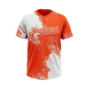Custom 2 Button Baseball Jersey Women's Sublimated Team Uniform Moisture Wicking Performance <b>Athletic</b> Wear 100% Polyester Plus - Product Image 1