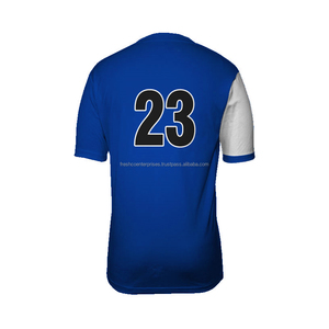 Custom Team Name Number Soccer Jersey Custom Logo Printing Custom Design High Quality 100% Polyester V-neck Collar Unisex Adult - Product Image 6
