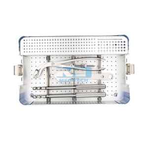 Kit d'instruments orthopédiques pour plaques traumatiques basiques des membres inférieurs, kit d'instruments orthopédiques pour plaques de blocage de grands fragments - Product Image 4