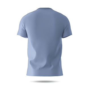 เสื้อยืดสตรีทแวร์ทรงปกติ ผ้าฝ้าย 100% เป็นมิตรกับสิ่งแวดล้อม พร้อมโลโก้ด้านหน้า รับผลิตแบบ OEM ODM ขายส่งจำนวนมาก - Product Image 3