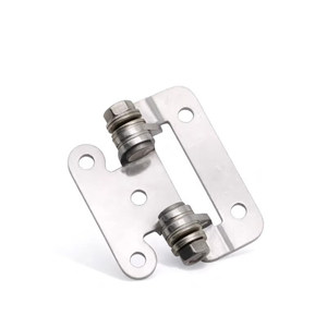 Charnière à amortissement en acier inoxydable 304, réglable pour portes d'armoires et équipements industriels - Product Image 2