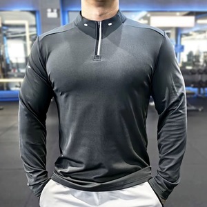 Custom Slim Front Compression Performance T-Shirt for Men Workout Gym Apparel Premium <b>Polyester</b> Breathable Anti-Uv Eco-Friendly - Product Image 6
