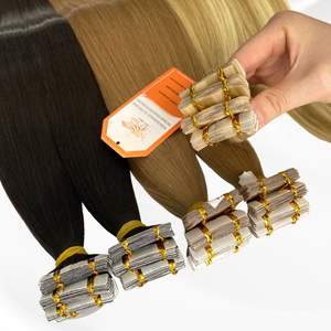 Cinta humana vietnamita cruda al por mayor en extensiones de cabello 100% cabello virgen para mujer hermosa - Product Image 1