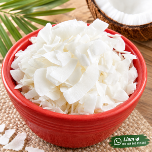 Coco Deshidratado a Granel |   Alto en Grasa, Medio en Grasa y Bajo en Grasa |    Grado fino, grado medio, virutas y escamas |   Exportador de Vietnam |   Liam - Product Image 3