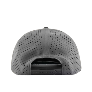 Gorra de golf OEM ODM Performance de 7 paneles, gorras de golf de béisbol perforadas con logotipo de PVC personalizado con Parche de goma, gorras impermeables - Product Image 4