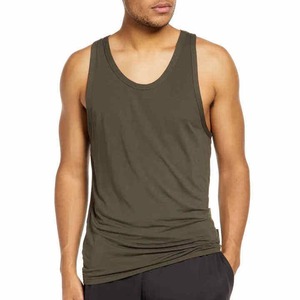 Débardeur respirant pour homme, marque privée, pour entraînement, fitness, course à pied, avec logo personnalisé - Product Image 1