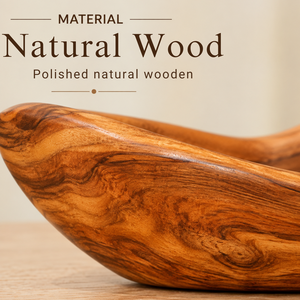 Frutero de Madera de Acacia Premium, Hecho a Mano, Decorativo, Ecológico, Centro de Mesa para Cocina o Comedor - Product Image 4