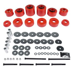 For Ford F 150/F250/F350 1980 98 2WD 4WD Red Truck Body Parts 4.4123R Body Cab Mount Bushing Set - Product Image 1