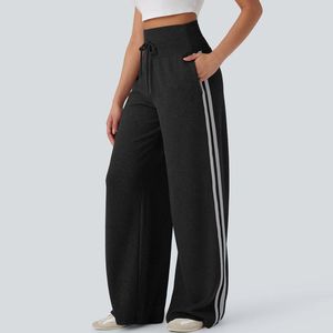 Pantalon homme coupe droite taille haute - 100% toile de coton respirante, taille élastique, coupe droite, décontracté, automne - Product Image 4