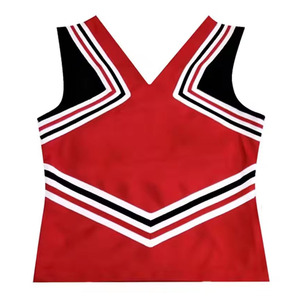 Vêtements de cheerleading haute performance, matière extensible et respirante, conçue pour les spectacles de chorégraphie d'équipe. - Product Image 3