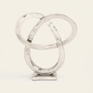 Escultura abstracta de metal dorado de gran elegancia, inspirada en el coral, para decoración de mesa moderna, ideal como pieza central para el hogar y la oficina de lujo. - Product Image 2