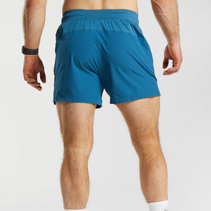 Pantalones Cortos Deportivos para Hombre, Casuales, Sólidos, de Secado Rápido, Cintura Alta, Cierre Elástico, para Correr, Gimnasio, Fitness, Entrenamiento Atlético, en Venta - Product Image 5