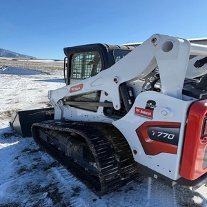 รถตักล้อยางขนาดเล็ก Bobcatts T770 ดีเซล จัดส่งรวดเร็ว กระบอกไฮดรอลิก Eaton เครื่องยนต์ Yanmar เกียร์มอเตอร์คุณภาพสูง - Product Image 5