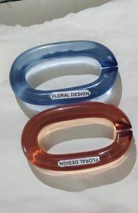 Accessoires de luxe personnalisés, chaînes décoratives multi-usages, chaînes en résine épaisse, chaînes en acrylique, décoration murale - Product Image 2