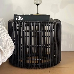 Mesa de centro negra de ratán de excelente calidad para dormitorio y sala de estar, costos al por mayor - Product Image 5