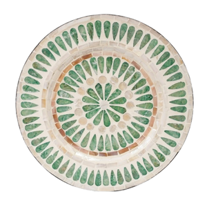 Sous-plat exquis en nacre pour mariage bohème et repas côtiers haut de gamme - Product Image 2