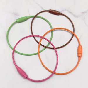إكسسوارات أجهزة سلسلة مفاتيح معدنية من الفولاذ المقاوم للصدأ حلقة مفاتيح - Product Image 2