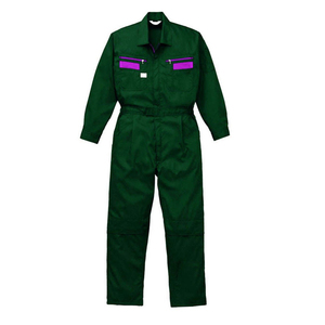 Overol de Seguridad Anti-Calor, Corte Regular, Ropa de Trabajo para Fábrica/Taller, Negro con Ribete Naranja, Costuras Reforzadas, Unisex - Product Image 5