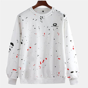 Durable Basic 100% Cotton Fleece <b>Washed</b> Winter Sweatshirt with Warm Fabric Designed for Comfort and Style for Casual Outfits - Product Image 1