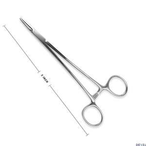 Portaagujas de Acero Inoxidable Castroviejo con Bloqueo, 18 cm, Calidad Alemana, Certificado CE, Instrumentos Quirúrgicos - Product Image 2